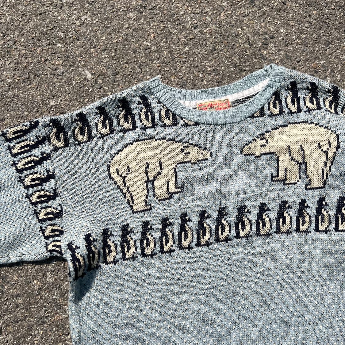 40’s Jantzen 복각 Heritage Stone 니트 상품이미지3