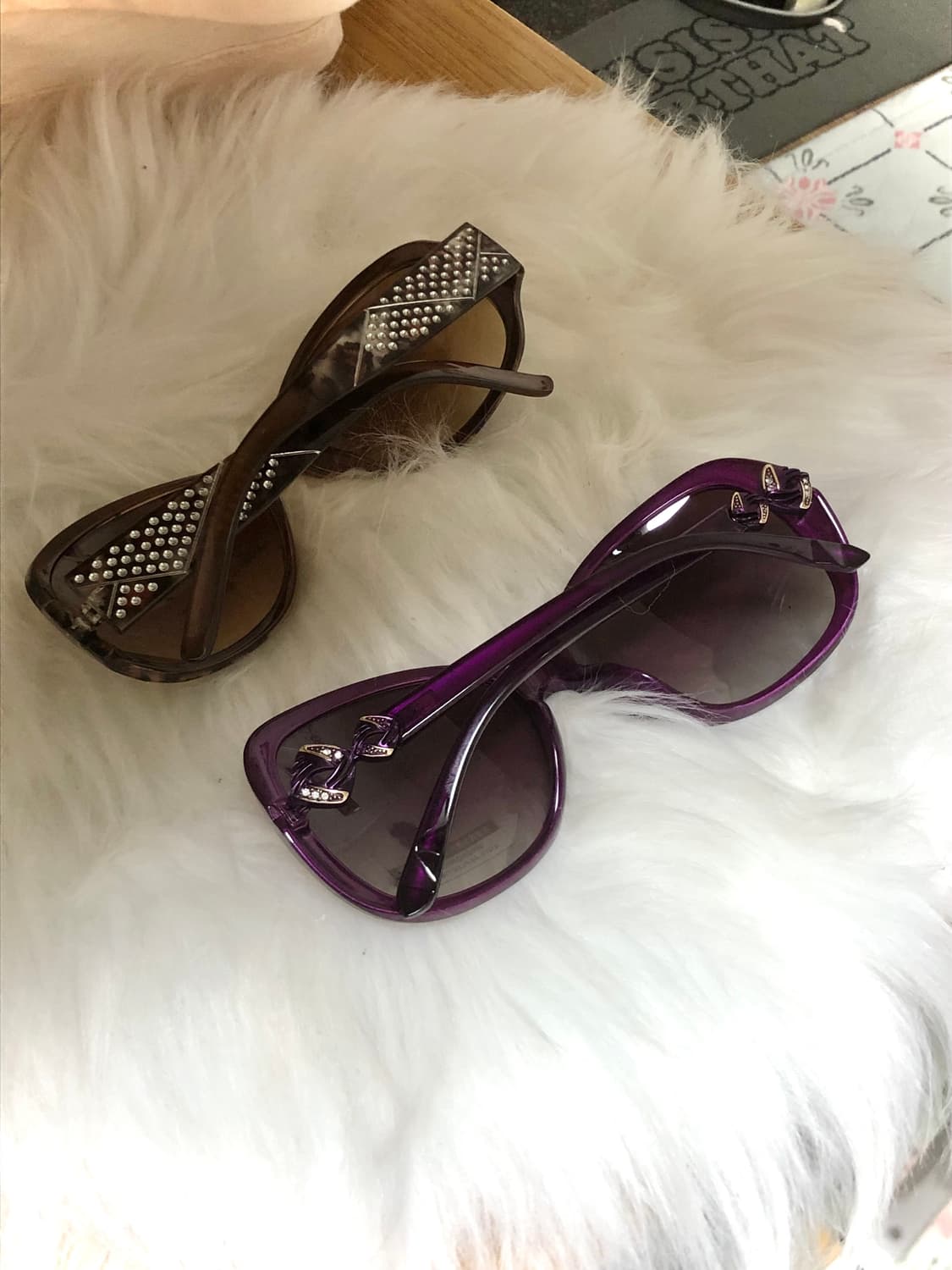 vintage sunglasses 빈티지 호피 선글라스 갸루 상품이미지2