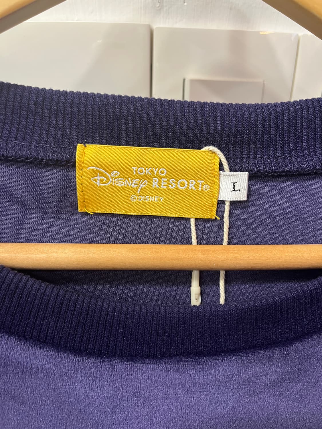 도쿄 디즈니 리조트 푸 벨벳 맨투맨 L 상품이미지2