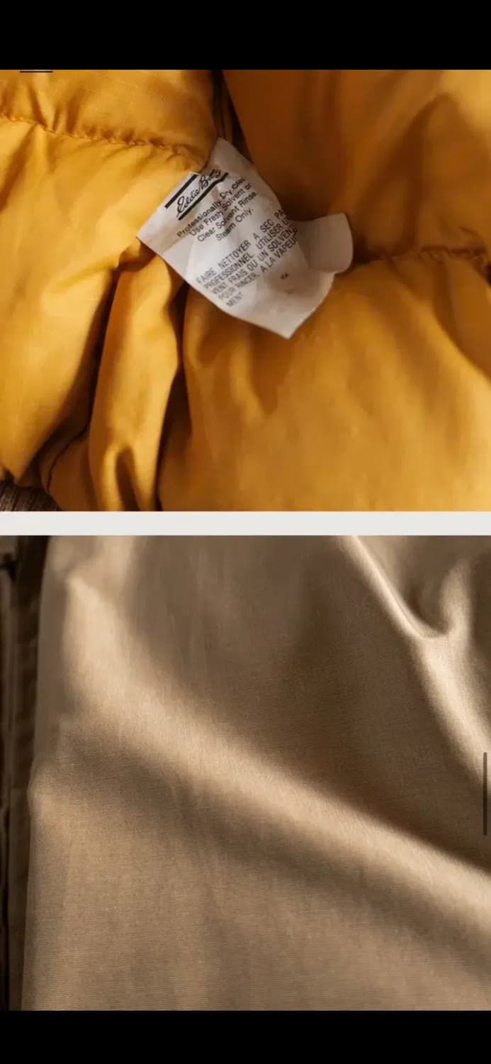 80s 에디바우어 올퍼포즈 다운자켓(M,100) 상품이미지8