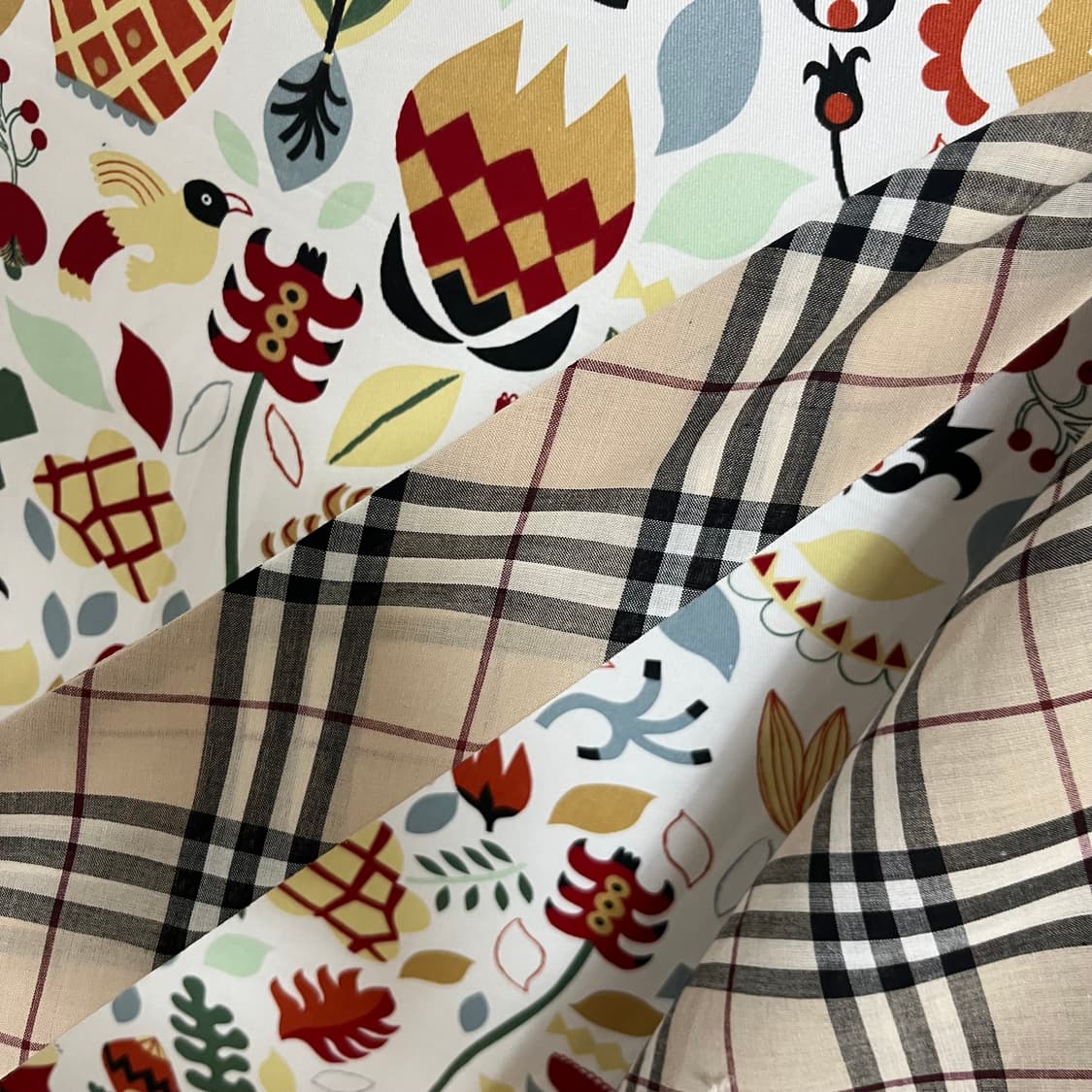 버버리 블루라벨 체크 원피스 36 상품이미지5