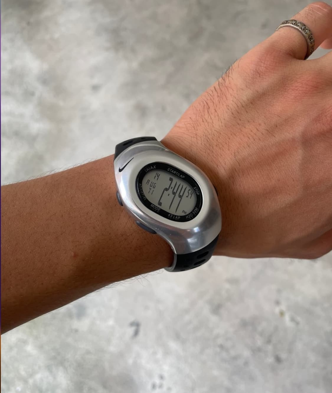(OS)나이키 트라이엑스 메탈 시계 nike traiax watch 상품이미지2