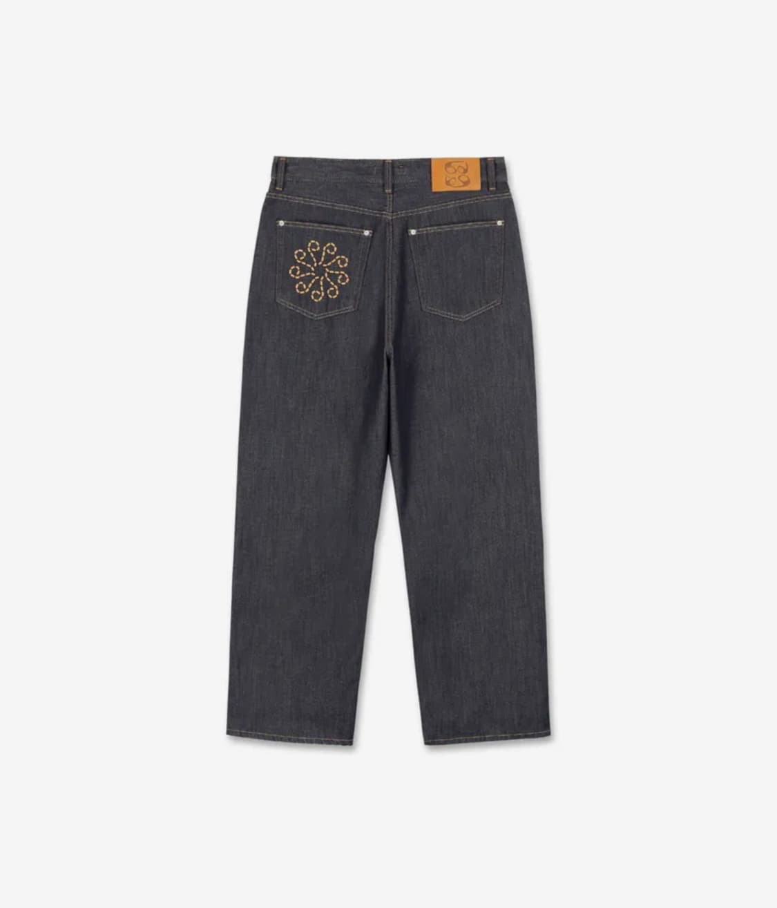 9999아카이브 Linking wide denim pants 1 상품이미지3