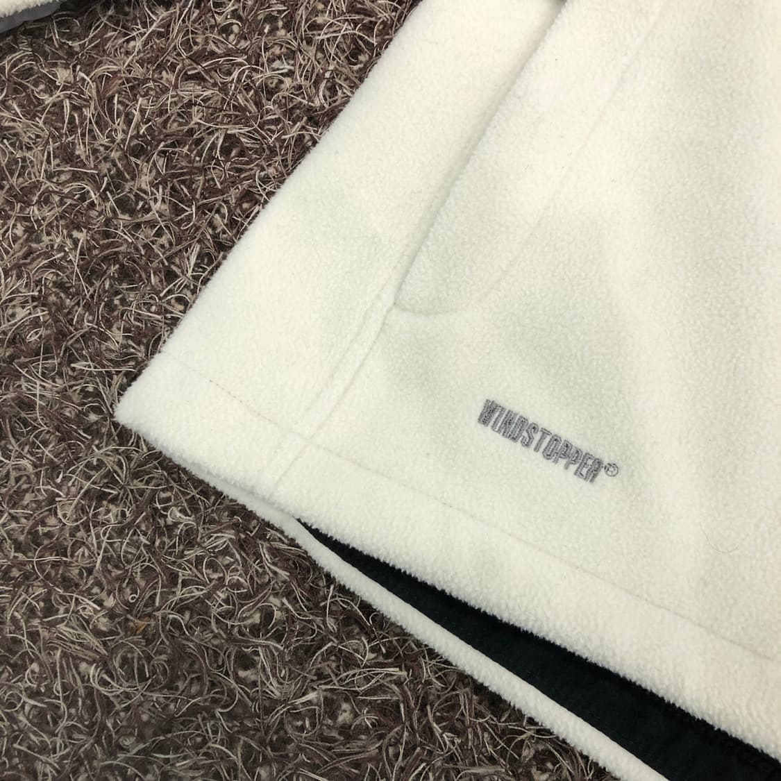 노스페이스 화이트 윈드스토퍼 플리스 집업 후리스 자켓 상품이미지4