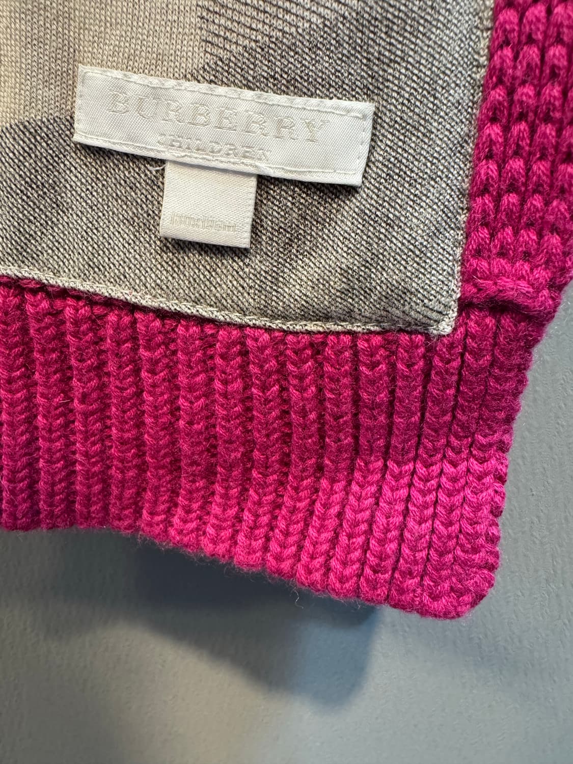 버버리 주니어 머플러 상품이미지2