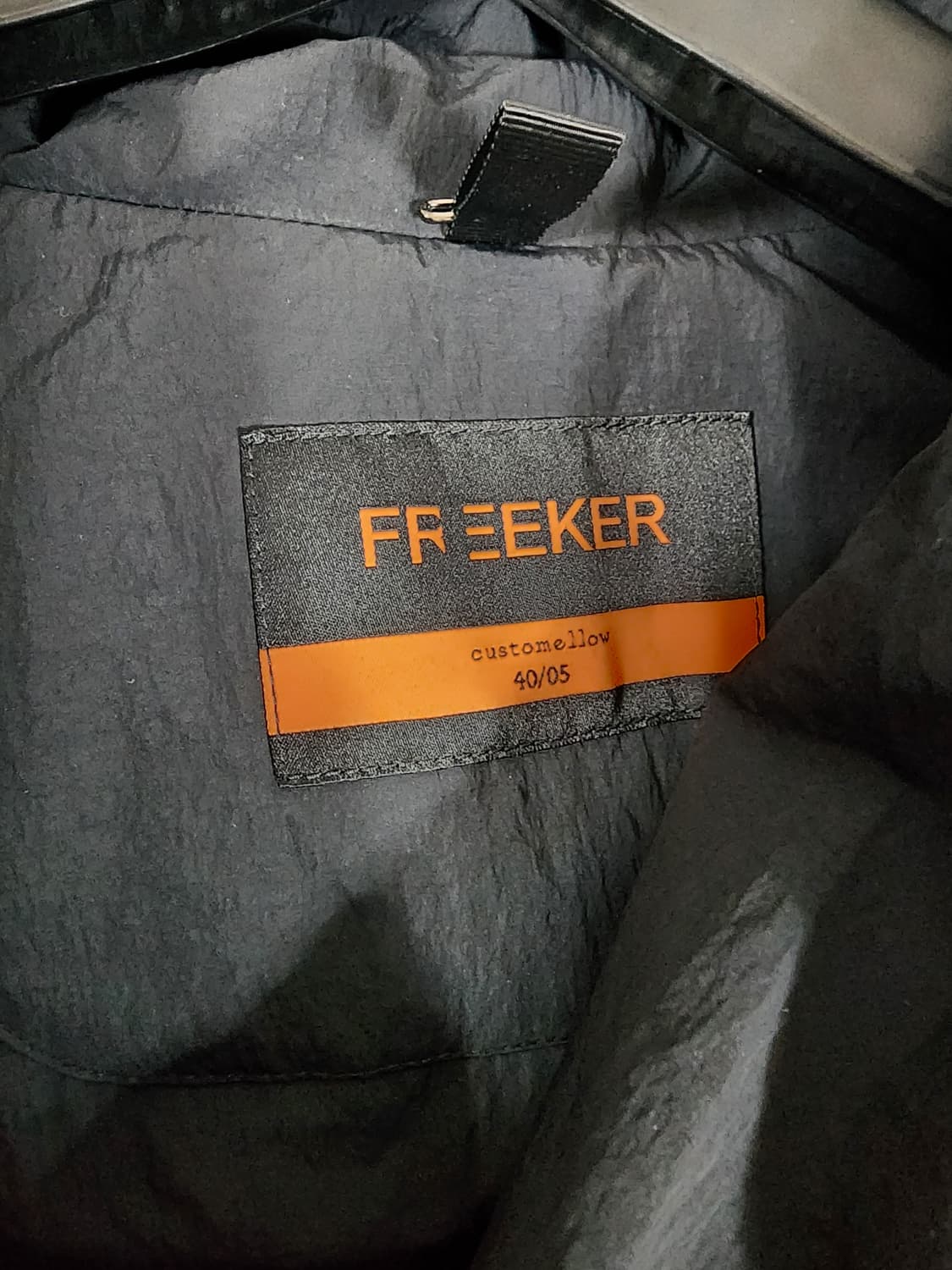 FREEEKER customellow 블랙 코트 105 상품이미지4