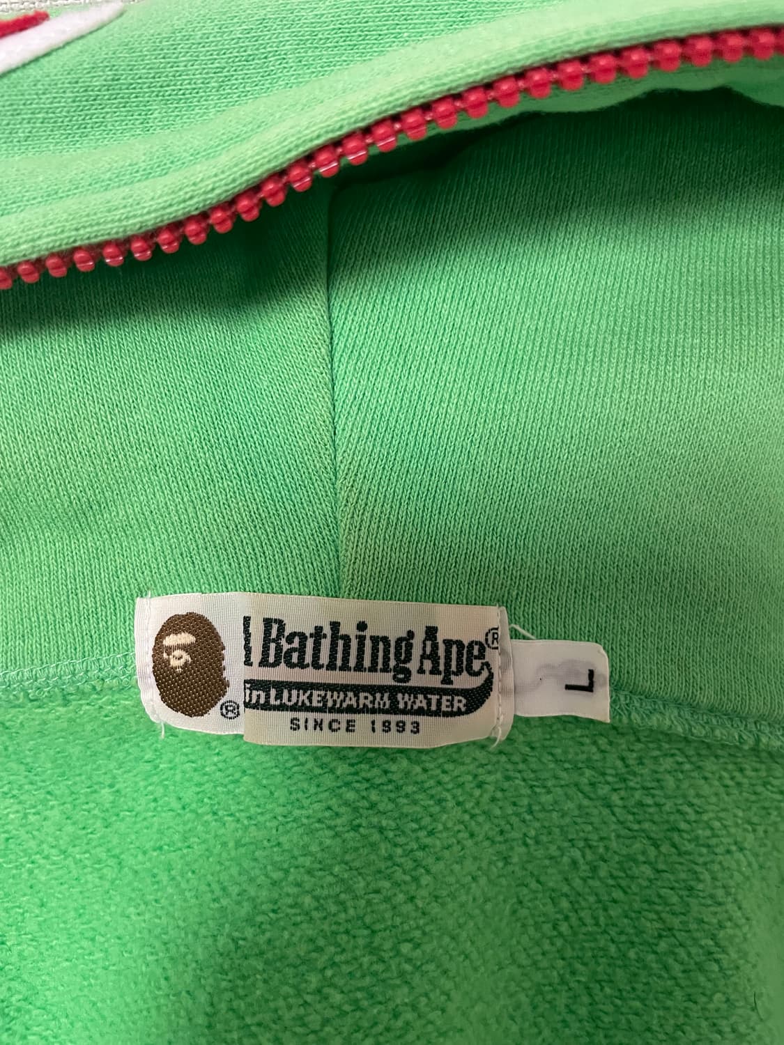 베이프 샤크 후드집업 상품이미지4