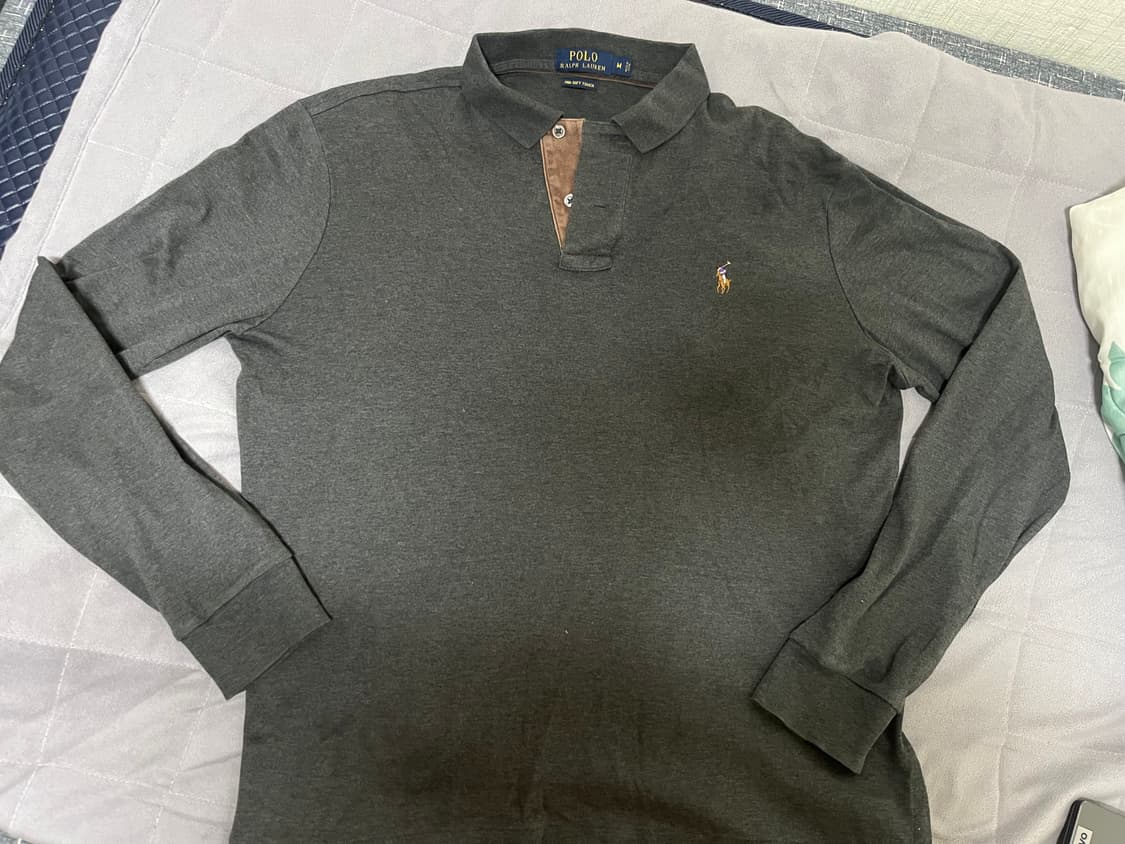 폴로 랄프로렌 긴팔 카라티M 상품이미지1