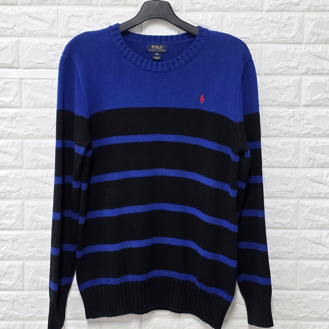 택포// 폴로 랄프로렌 스트라이프 니트 M 상품이미지1