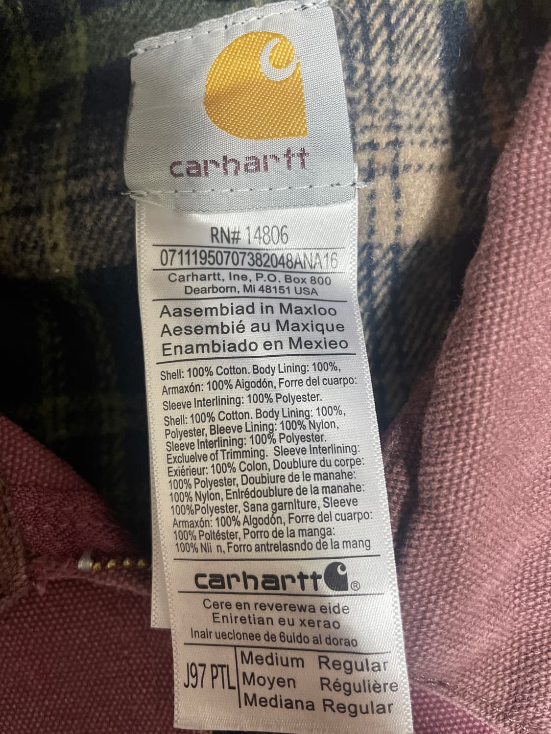 칼하트 빈티지 자켓 상품이미지2