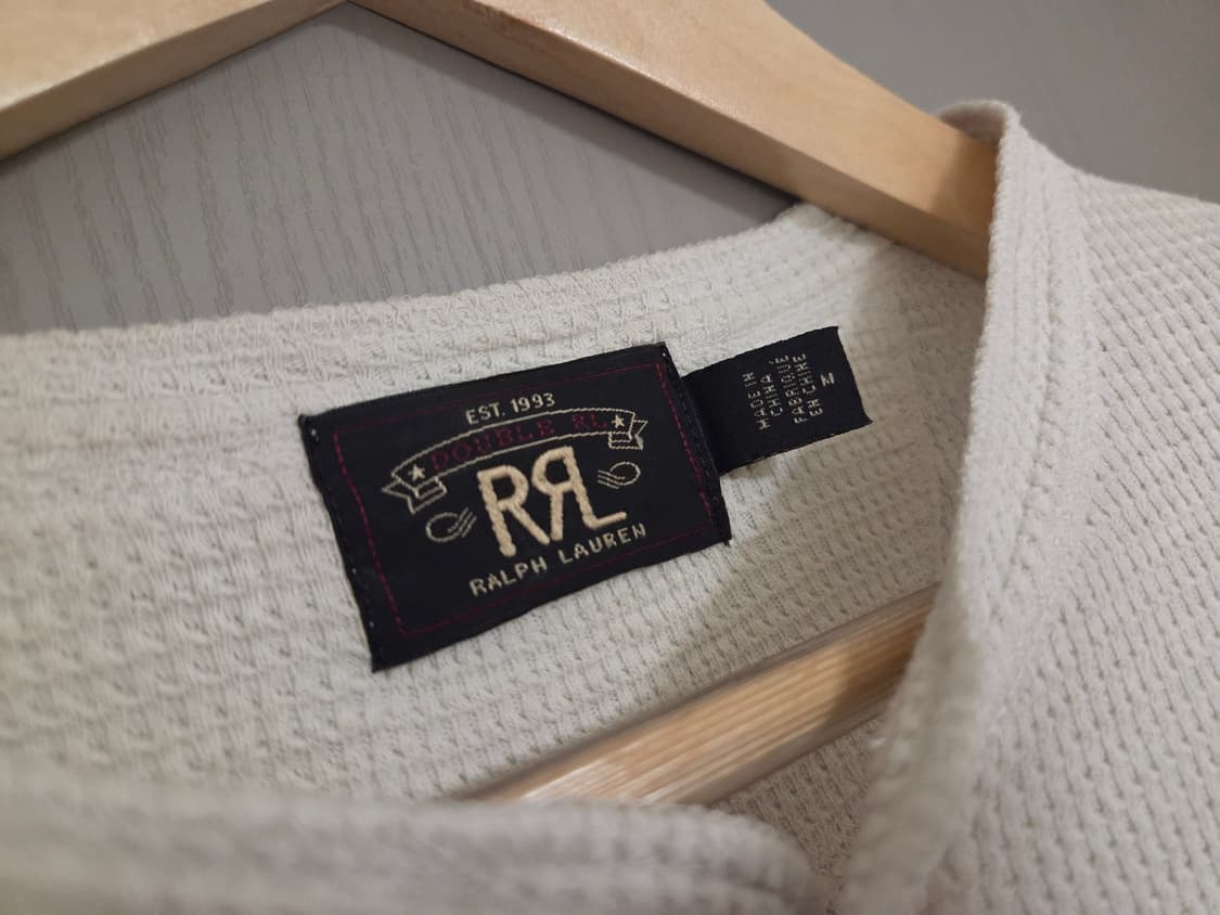 RRL 더블알엘 와플 헨리넥 긴팔 티셔츠 M 상품이미지2