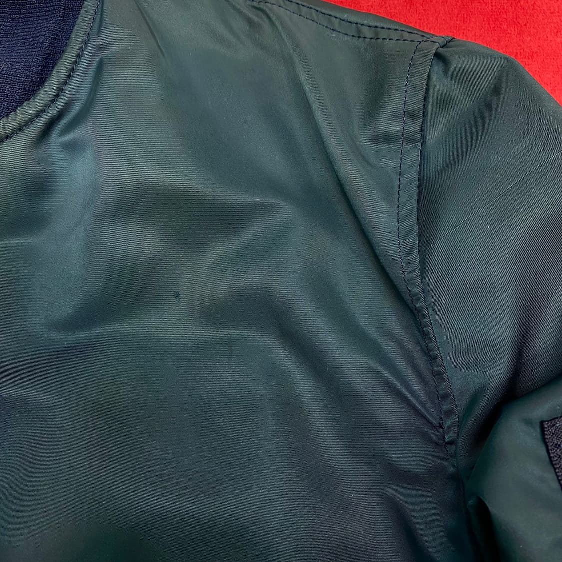 알파인더스트리 ma-1 항공점퍼 L  상품이미지6