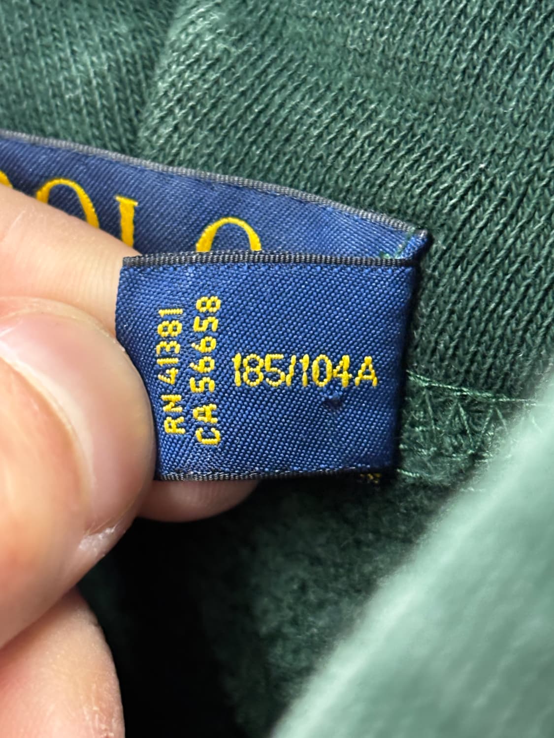 폴로 랄프로렌 POLO 로고 후드티 XL 상품이미지5