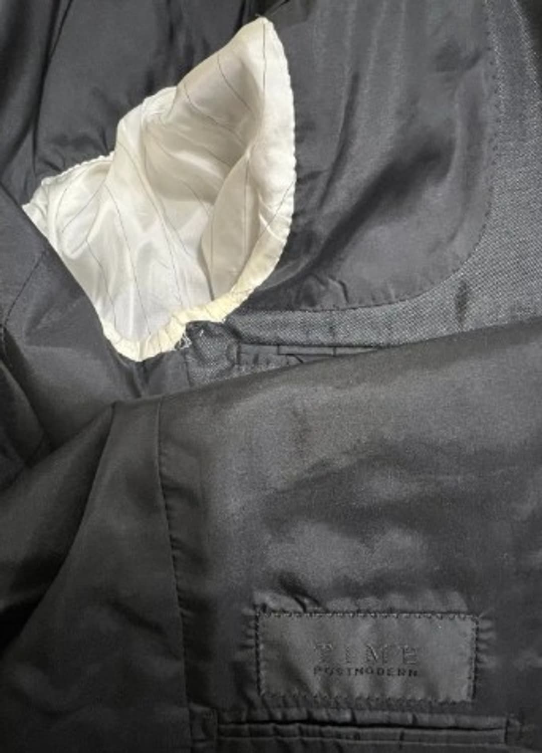 타임 남성 차콜그레이울실크자켓 46 상품이미지7