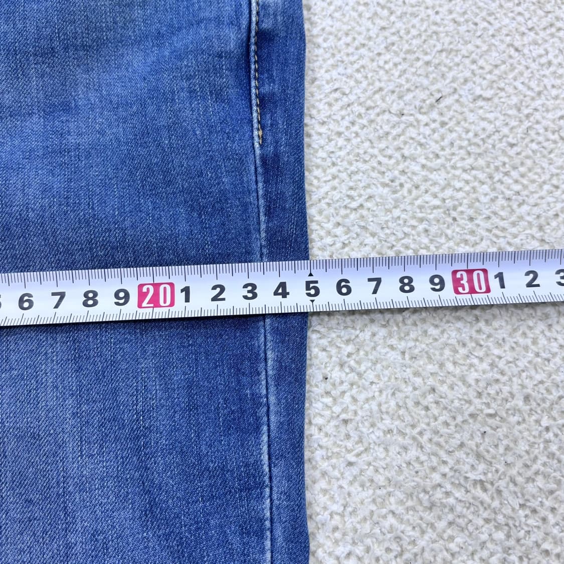 W27 L30 리바이스 슬림핏 데님 팬츠 0427E 상품이미지7