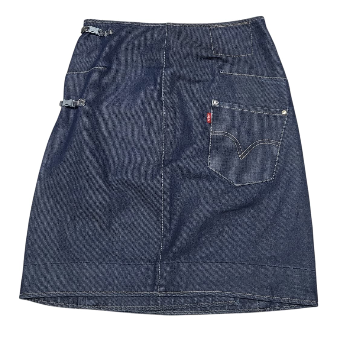 (27) 리바이스 데님 랩 스커트 리바이스 청치마 데님스커트 상품이미지4