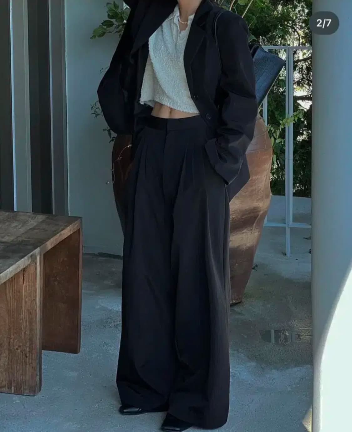 트리밍버드 글로우 셋업 블랙 상품이미지2