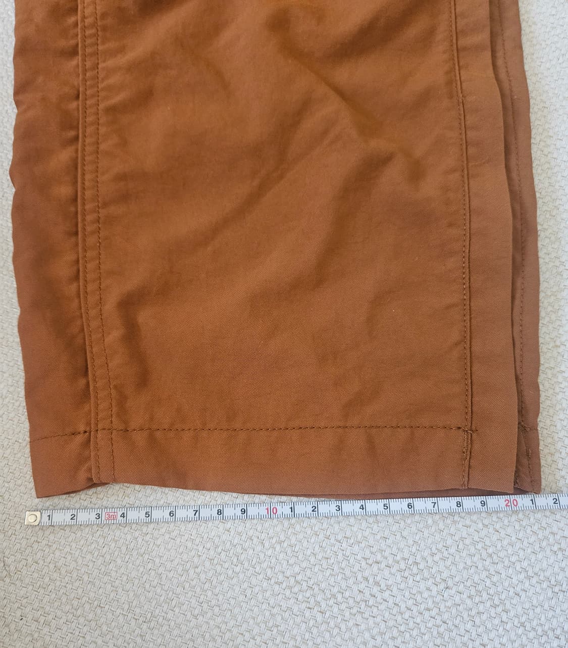 디스이즈네버댓 circa 나일론 트레킹팬츠 브라운 상품이미지9