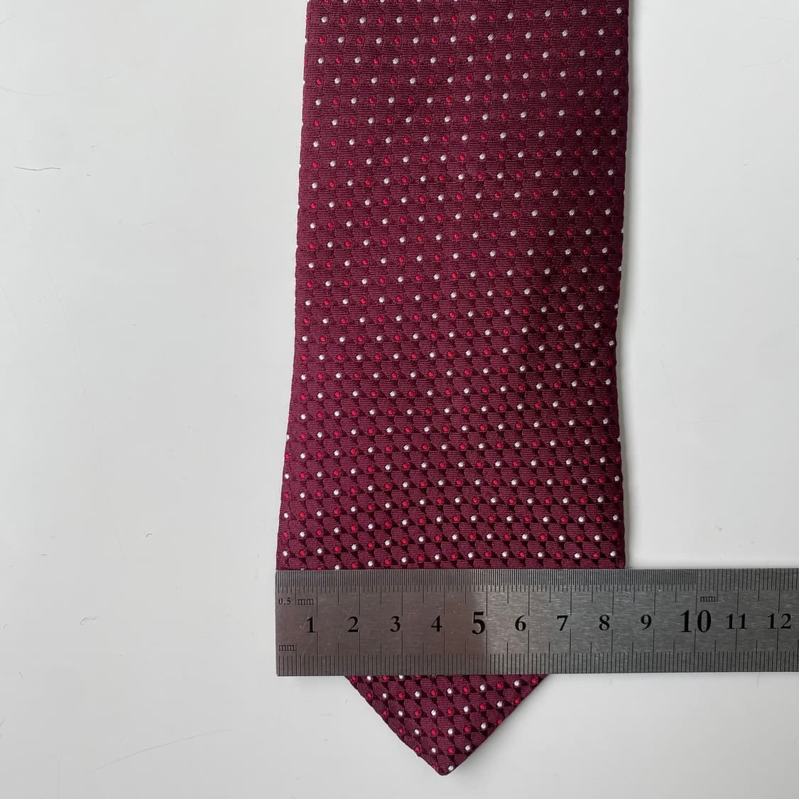 지방시 심플로고 도트 정품 명품넥타이 (GIVENCHY) 8.2cm 상품이미지8
