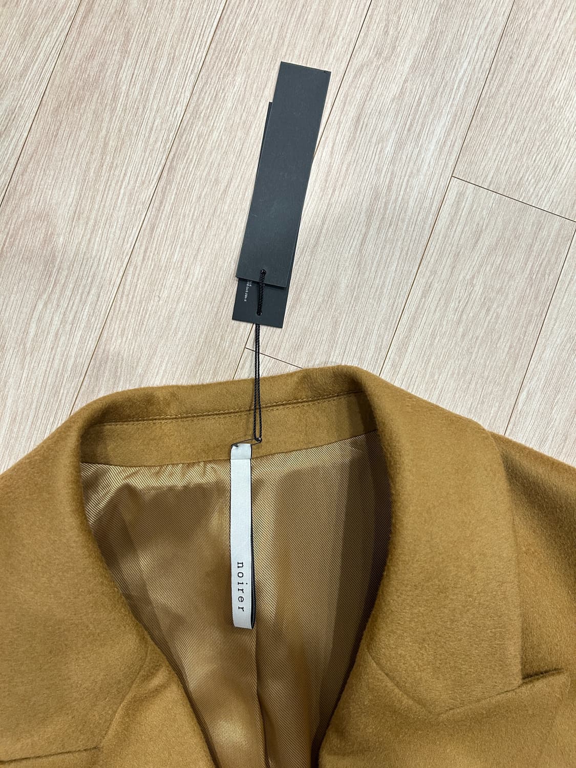 깡 노이어 카멜 더블 코트 50 상품이미지6