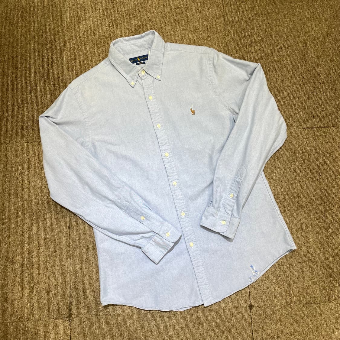  (L) POLO 폴로 랄프로렌 솔리드 셔츠 슬림핏   상품이미지1