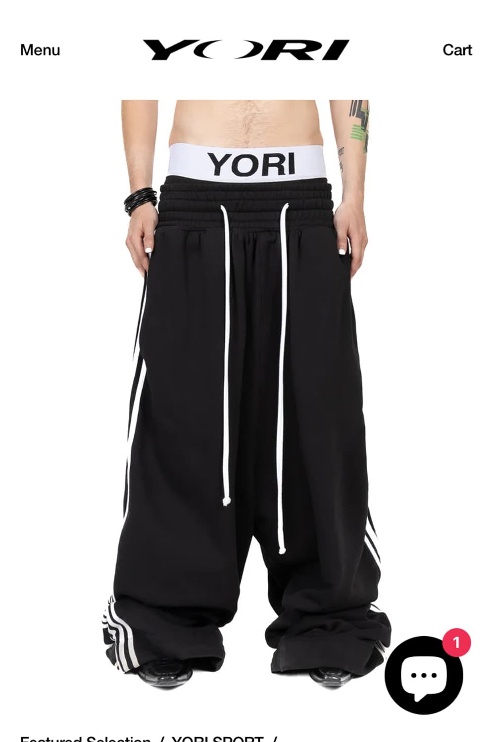 (구매)yori sport 스웻팬츠 s사이즈 구합니다 상품이미지1