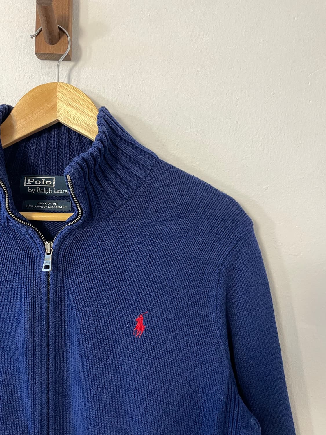 폴로 니트 집업  상품이미지3