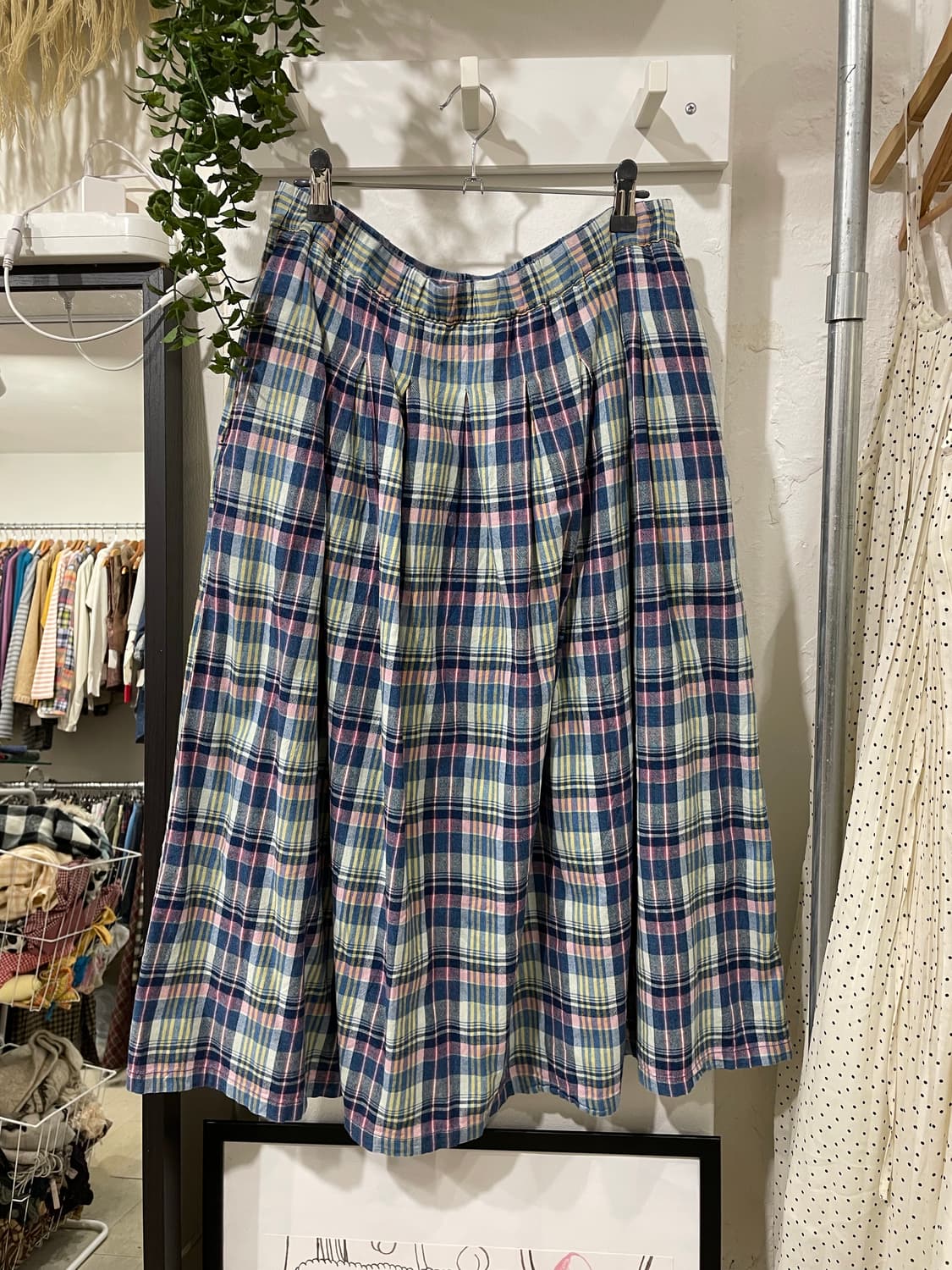 sunny cloude check skirt 상품이미지5