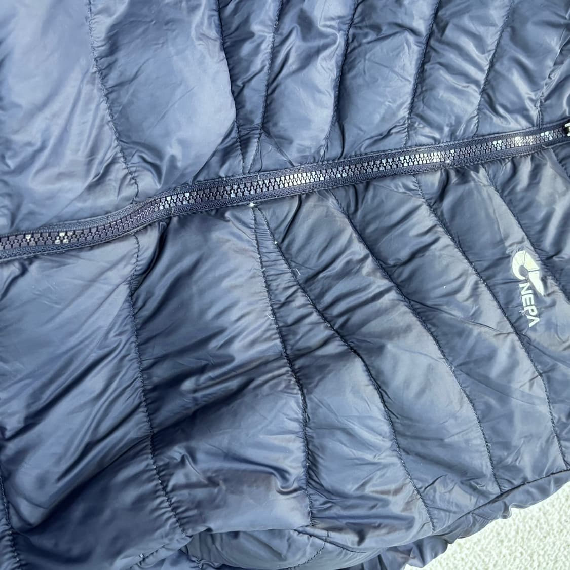 100 네파 남성 경량 덕 다운 패딩 0402E 상품이미지5