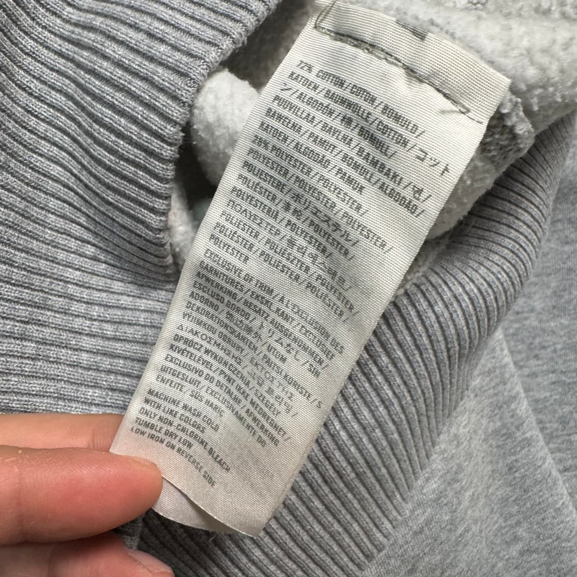 Name : 아베크롬비 사이드라인 그레이컬러 후드집업 :)  상품이미지4