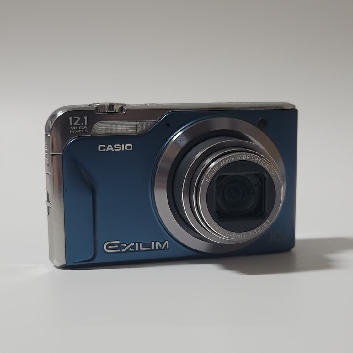 카시오 엑슬림 EX-H10 블루 츄 디카 상품이미지1