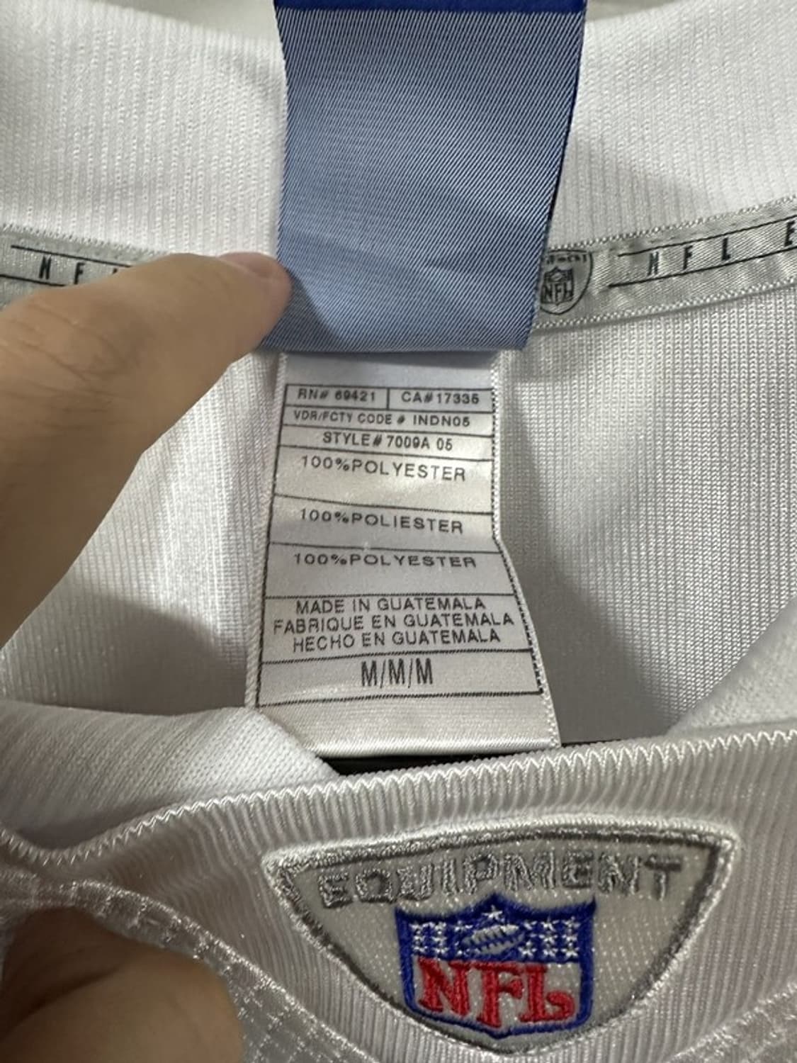 [M] REEBOK 댈러스카우보이스 오웬스 NFL 풋볼메쉬저지 상품이미지5