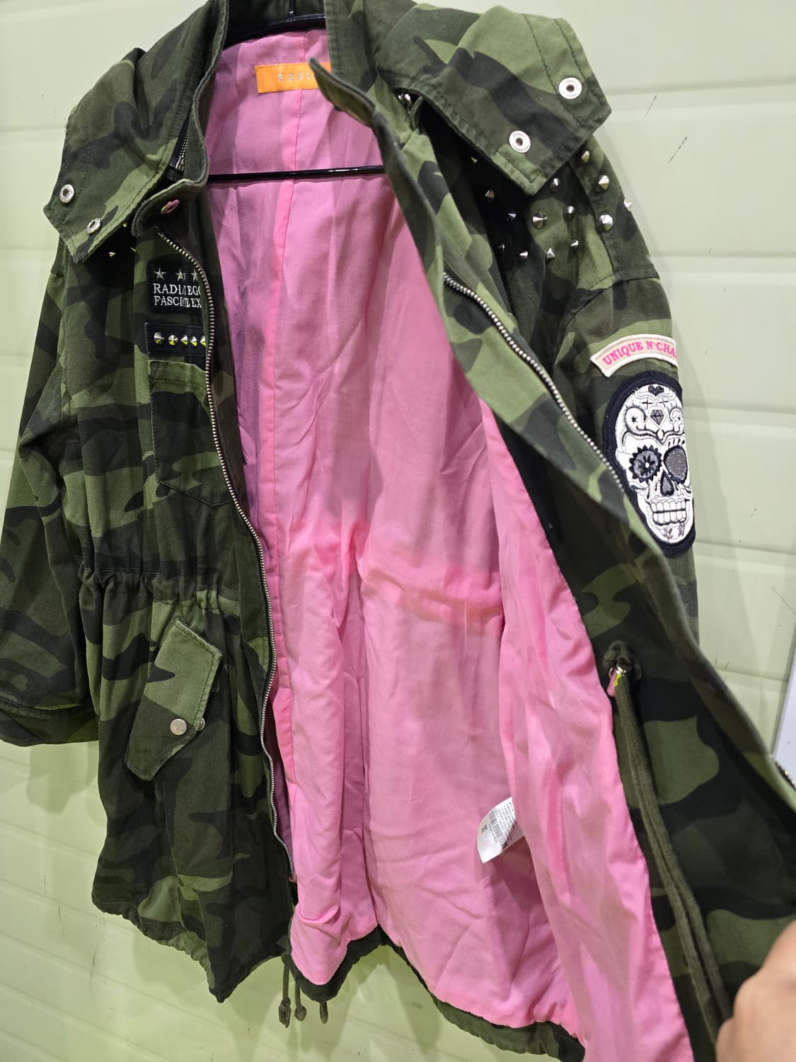 씨케이 Radiant Egoist 카모 야상 점퍼 상품이미지8