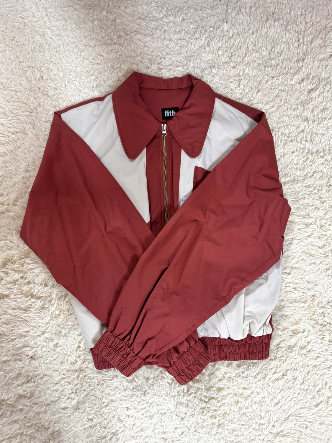 [F] 필인더블랭크 I.O 봄버 자켓 브릭 상품이미지3