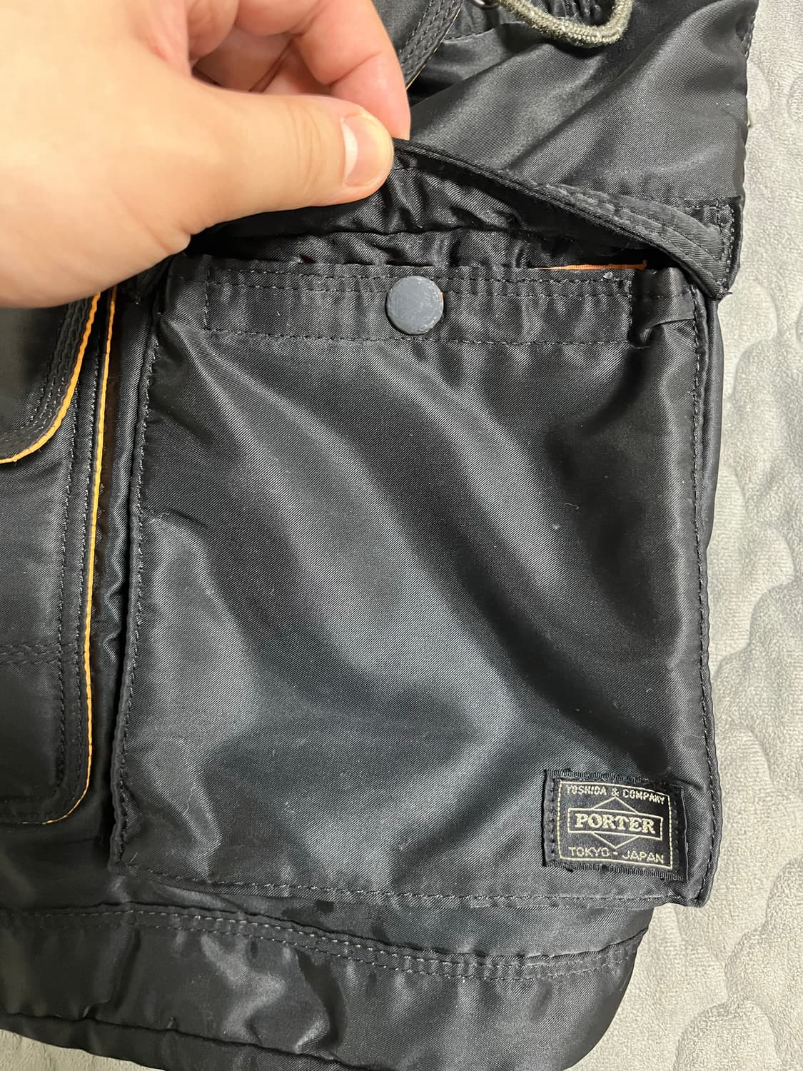 Porter 요시다포터 탱커 스냅 백팩 럭색 블랙 상품이미지2