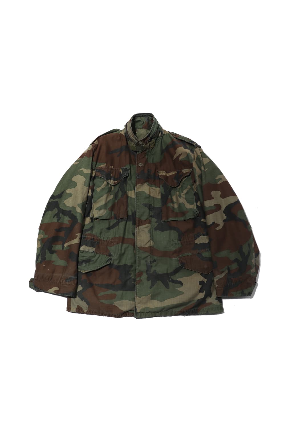 USA ARMY 89s 카모플라쥬 M65 점퍼 size S/R 상품이미지1