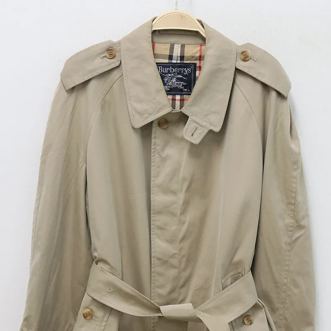 90'S 버버리 트렌치 코트 63311 상품이미지3
