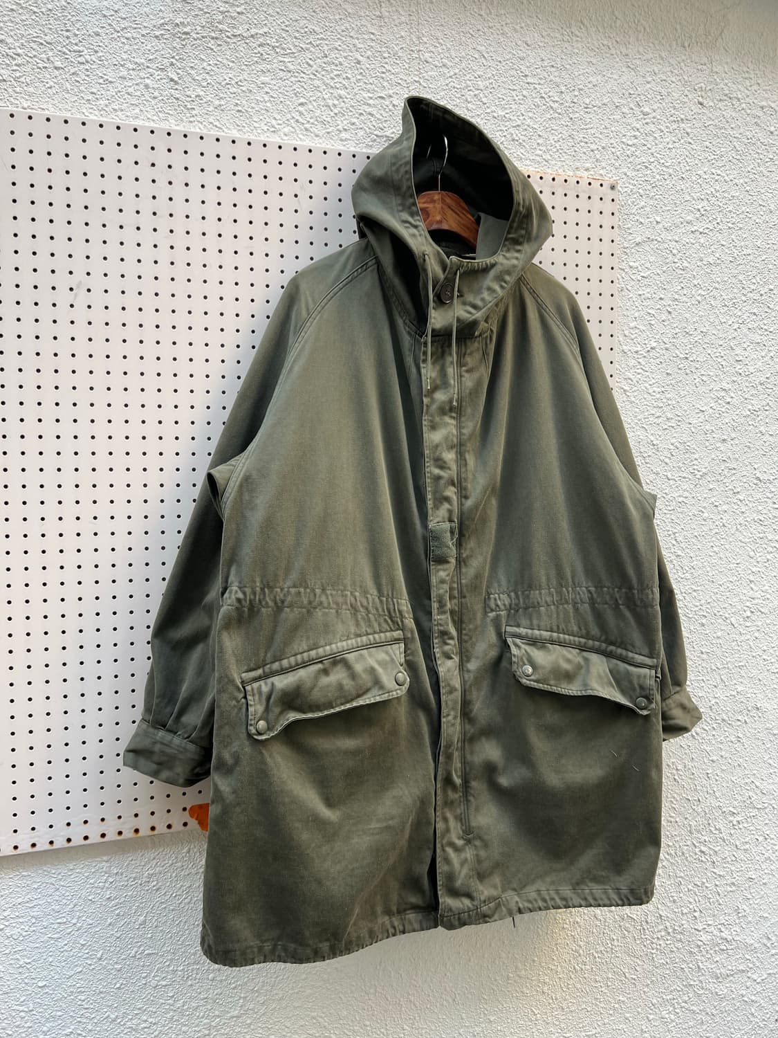 1970s FRENCH ARMY M-64 PARKA 모즈파카 개파카 상품이미지5