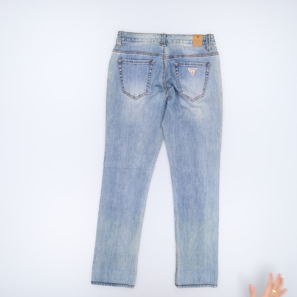 29 게스 여성 연청 데님팬츠 0324H1 상품이미지2