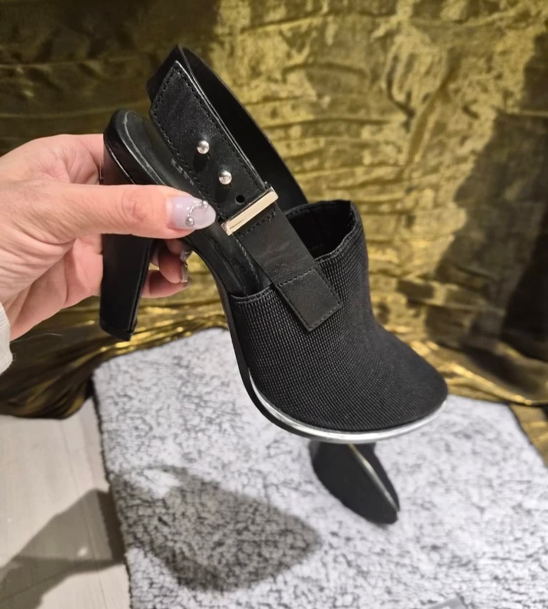 UNITED NUDE 메쉬 양가죽 힐 상품이미지1