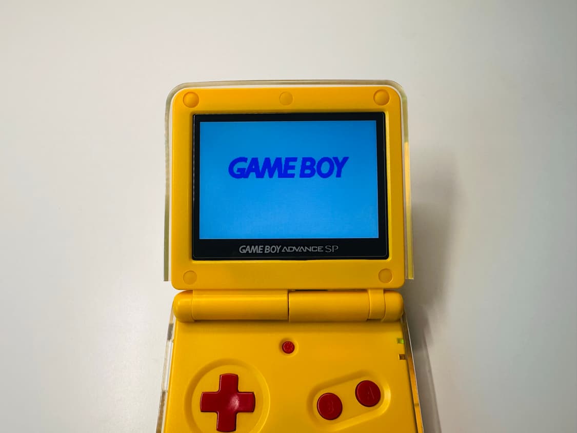 닌텐도 GBA SP 게임보이 어드밴스 피카츄 하우징 백라이트에디션 판매 상품이미지6