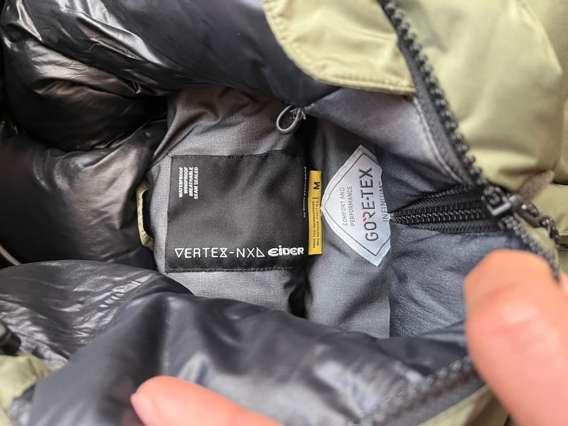 아이더 디미토 해구스 고어텍스 구스다운 패딩 헤비다운 대장급  상품이미지3