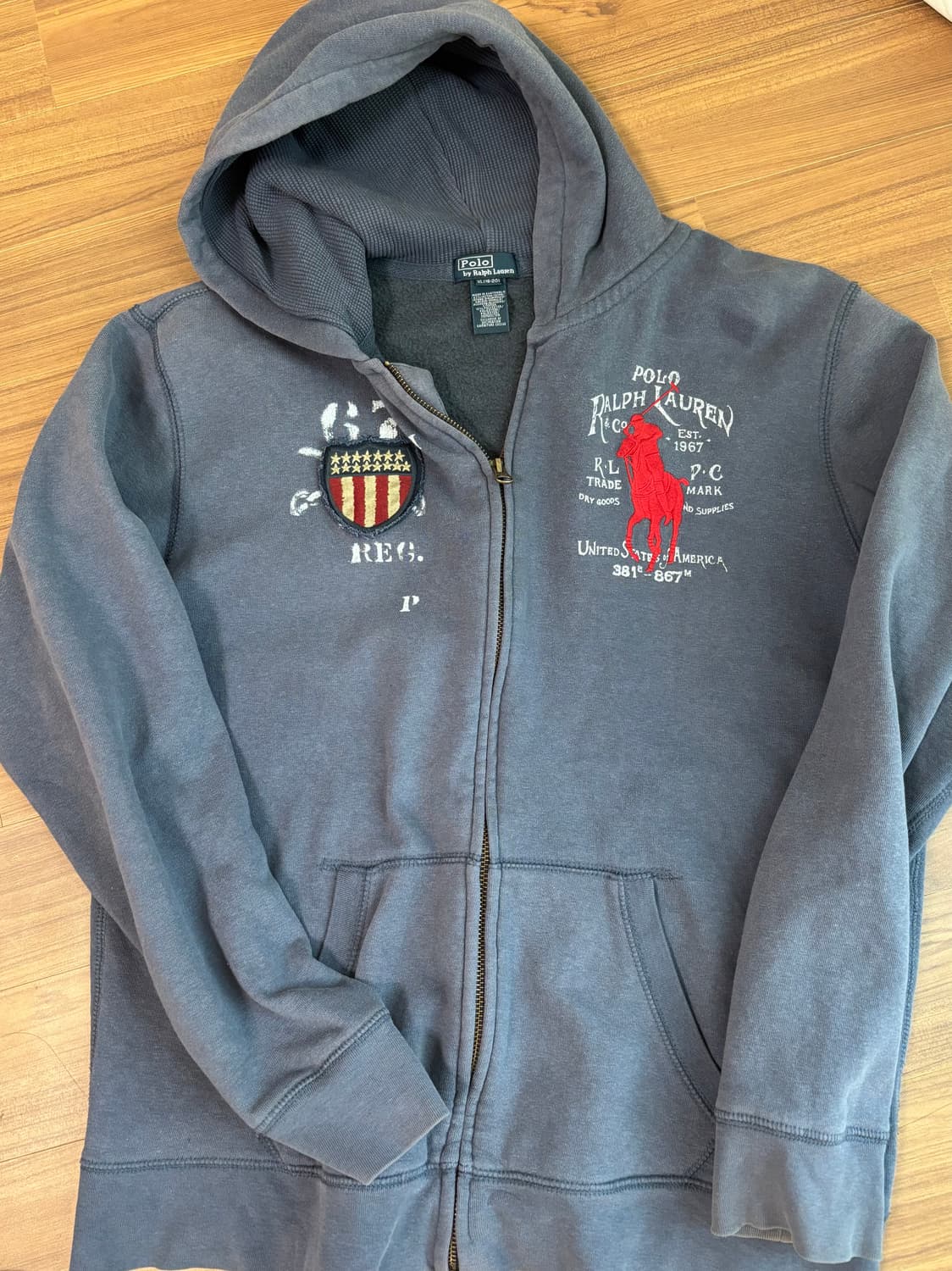 폴로 빅포니 후드집업 상품이미지1