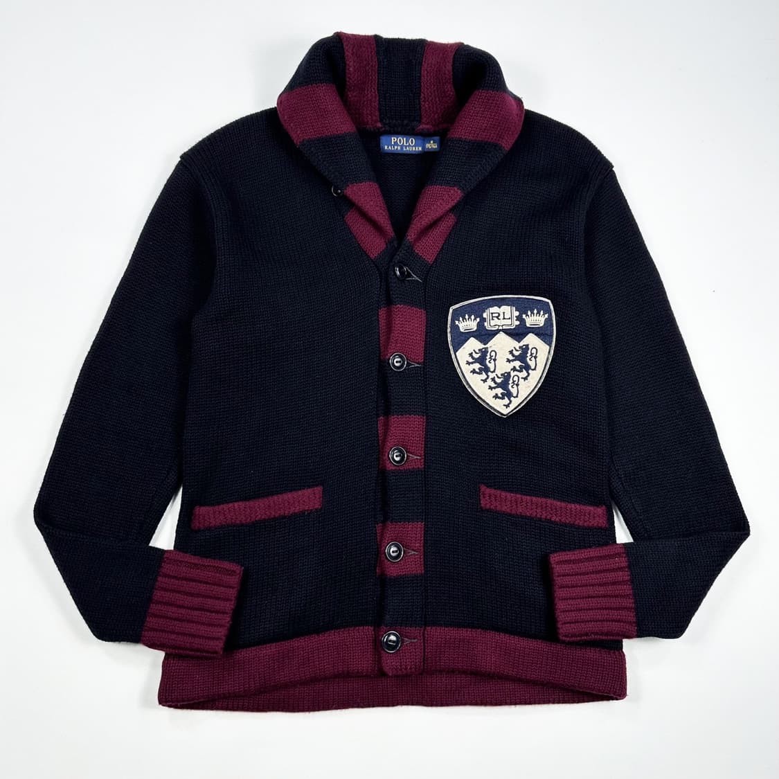 폴로 랄프로렌 클래식 숄카라 가디건 (M) 상품이미지2