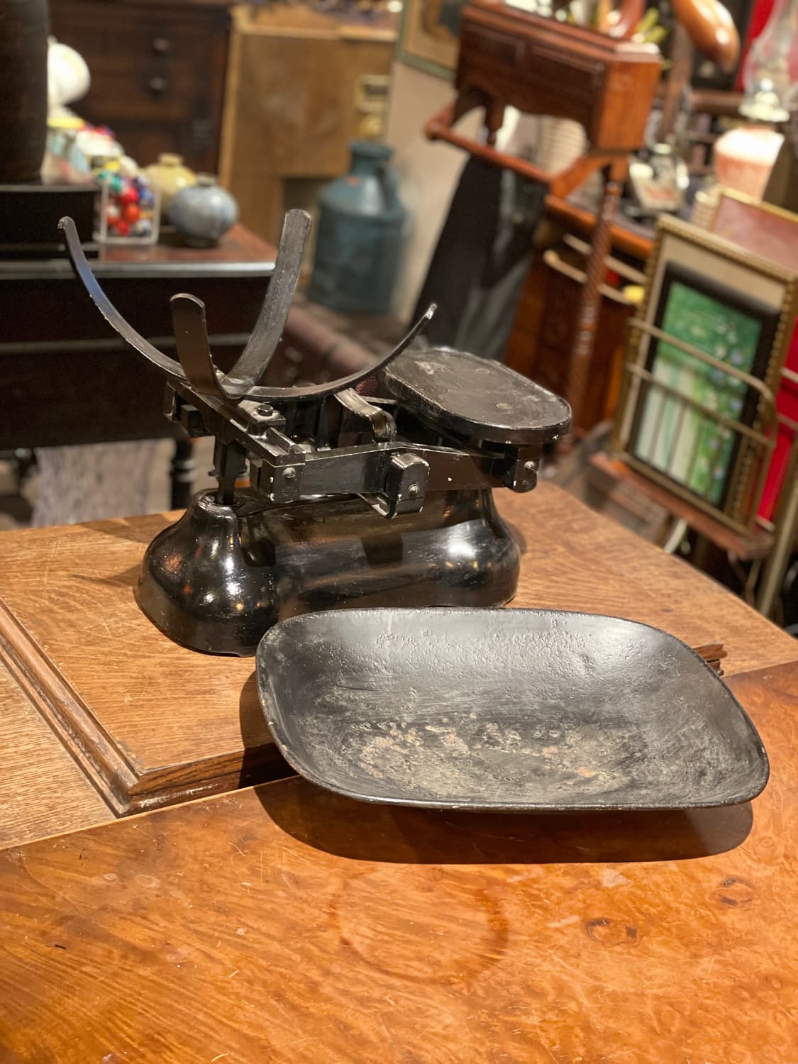 빈티지 주물 저울 상품이미지4