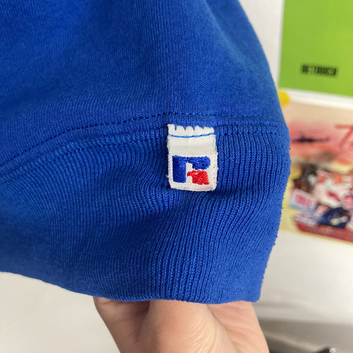 90‘s USA 러셀 맨투맨 ‘로얄블루‘ 상품이미지3