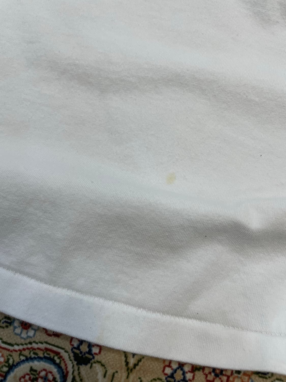 베이프 바이컬러 멀티 로고 반팔 티셔츠 L 상품이미지9