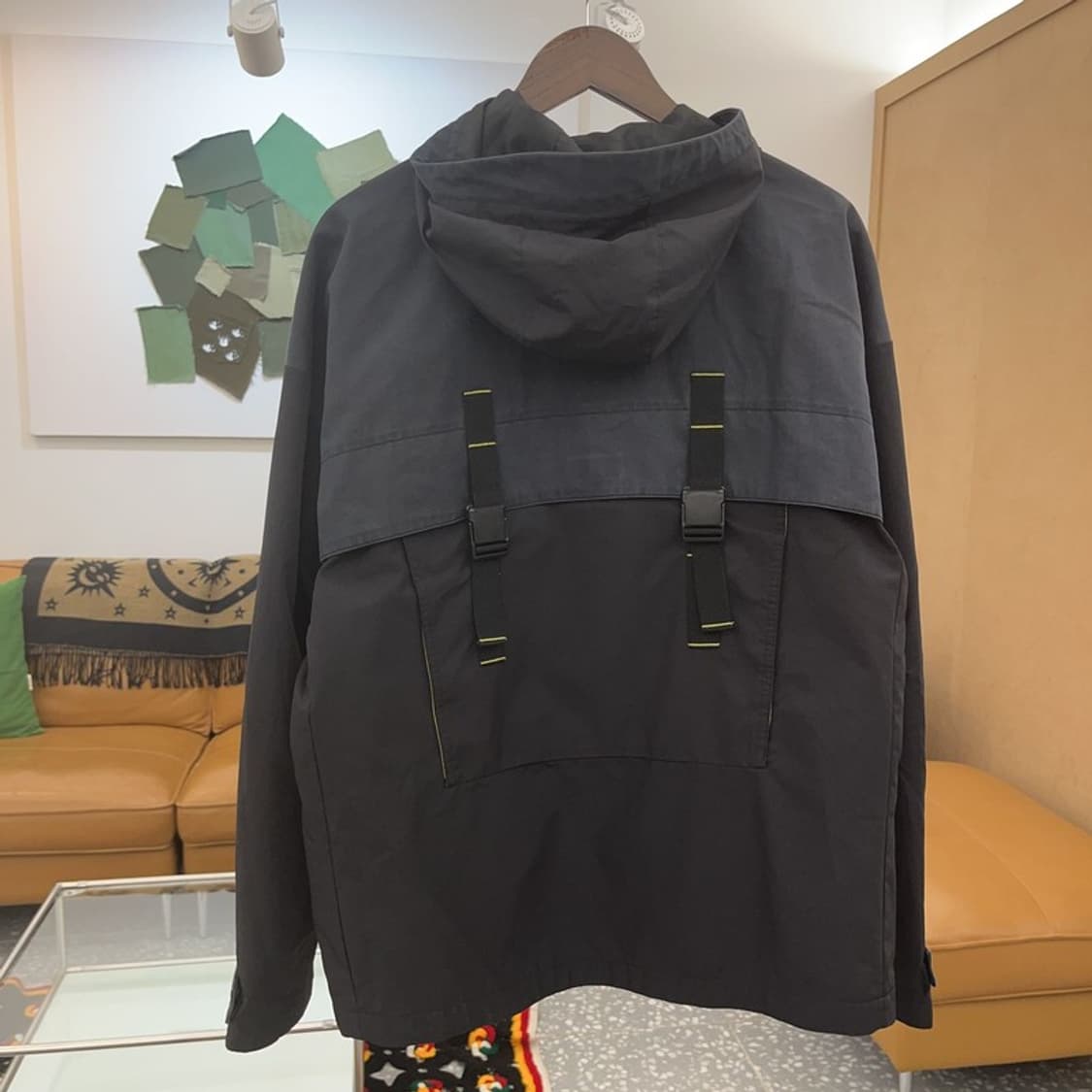 아디다스 테크웨어 스트랩 포켓 바람막이 XL C06492 상품이미지4