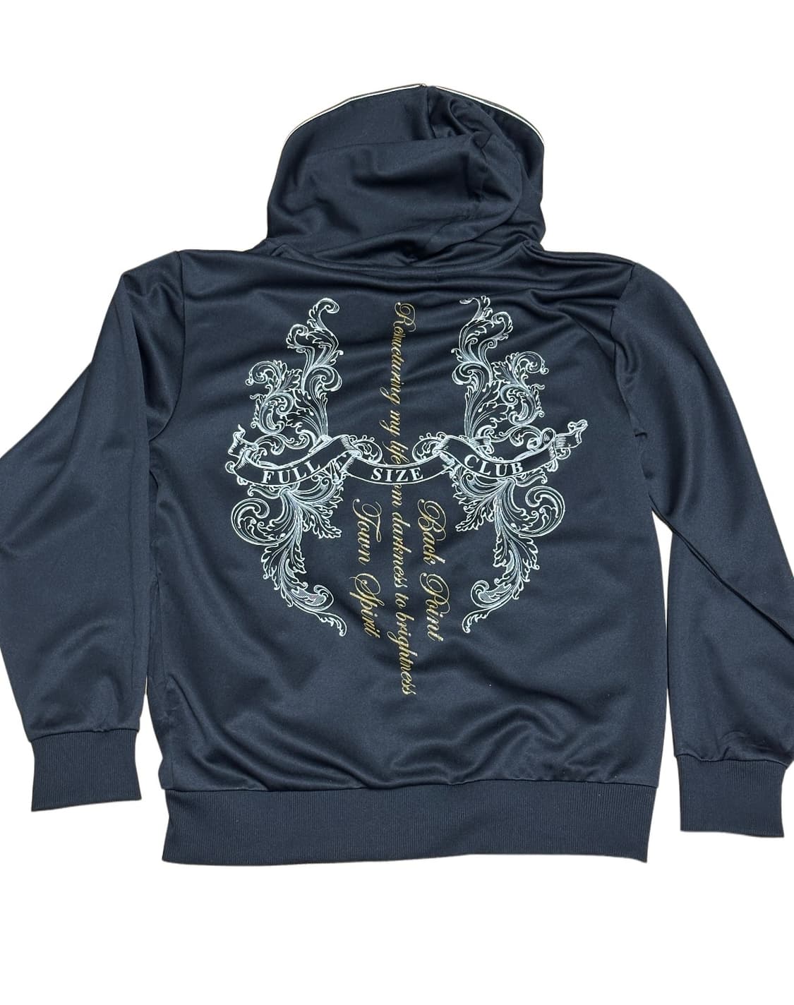 빈티지 프린팅 후드 집업 상품이미지2