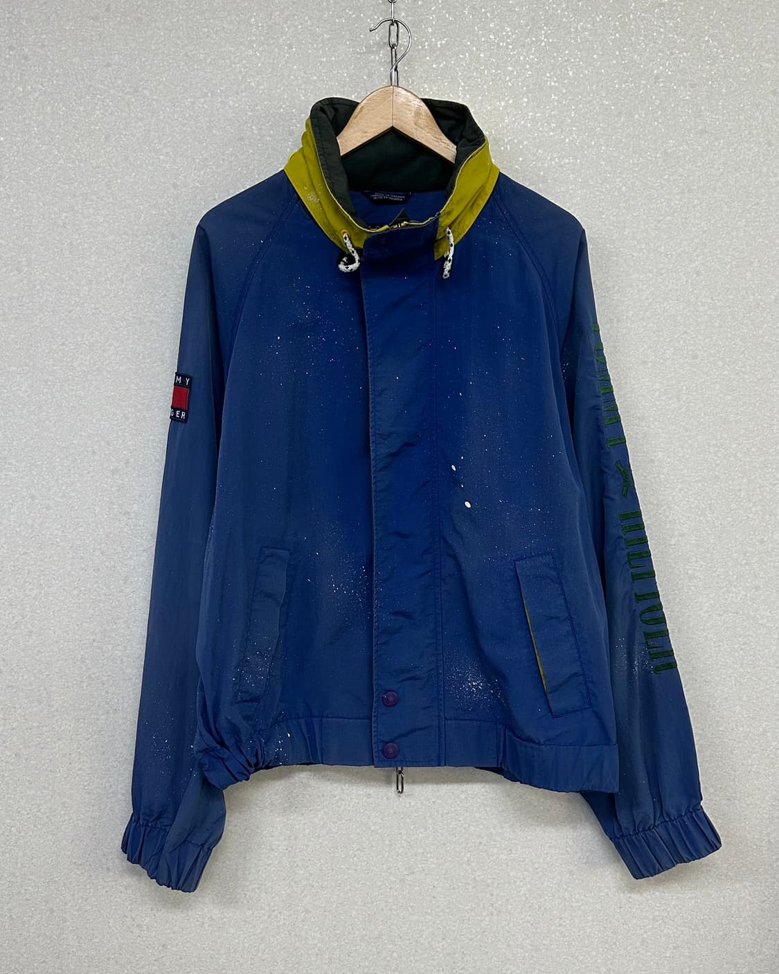 (XL)90'S 타미힐피거 커스텀 블루종-M2095 상품이미지1